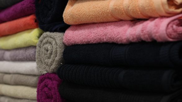 bath, bath towels, buy, colorful, colourful, fashion, luxury, professional, stack, store, towels